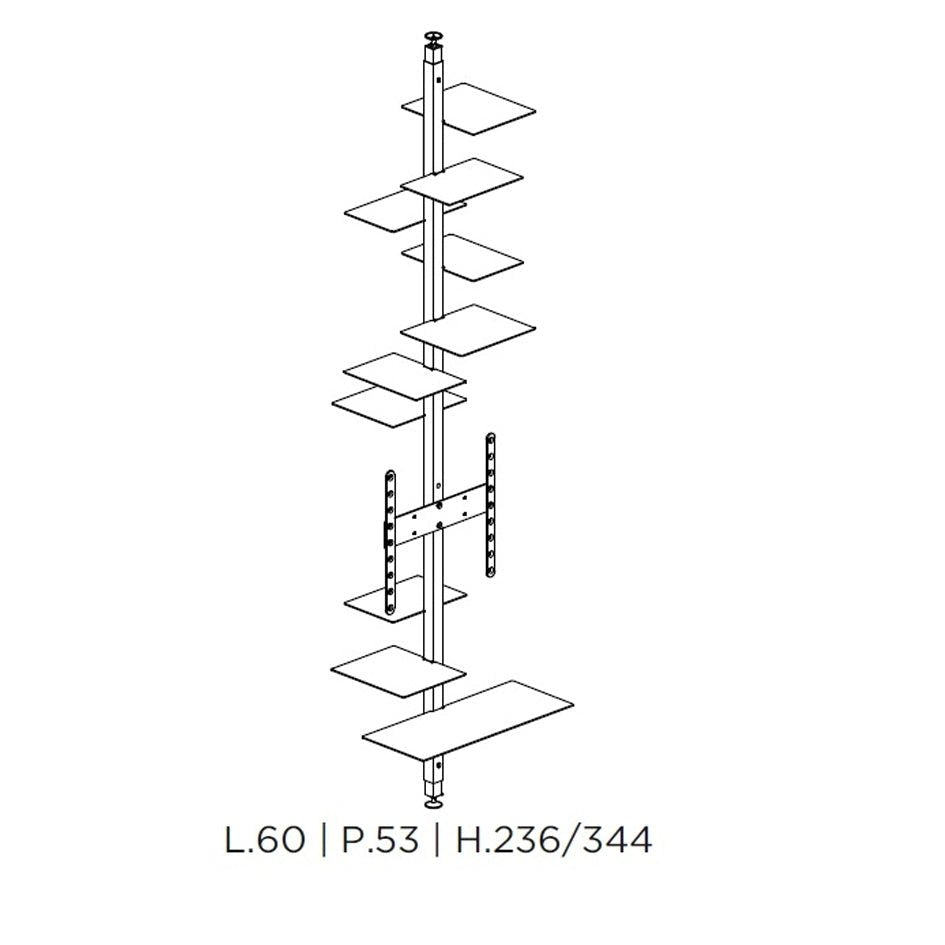 Adelaide Metal TV - Meubel - MOGG - SuperMatique