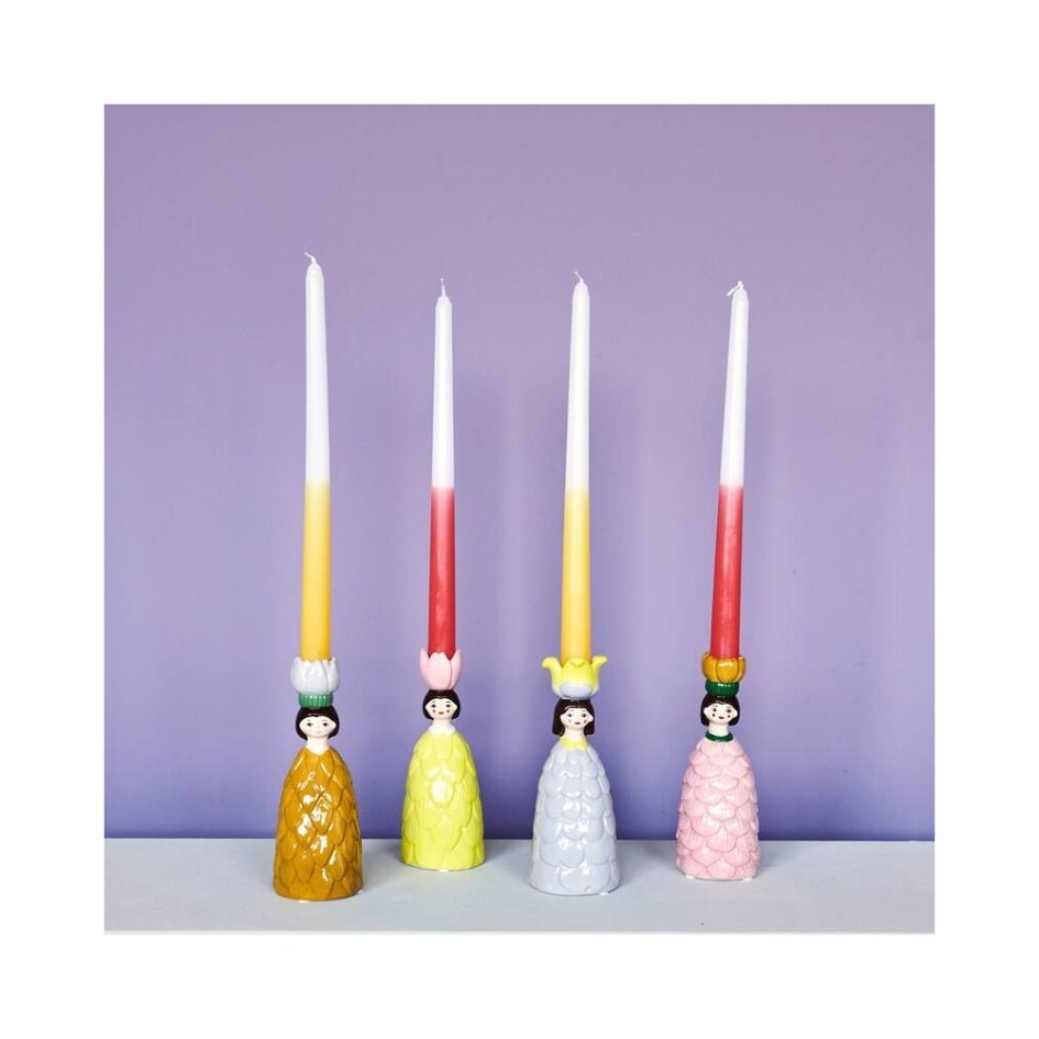 Bloemenmeisje Kandelaar Lila - SuperMatique - SuperMatique