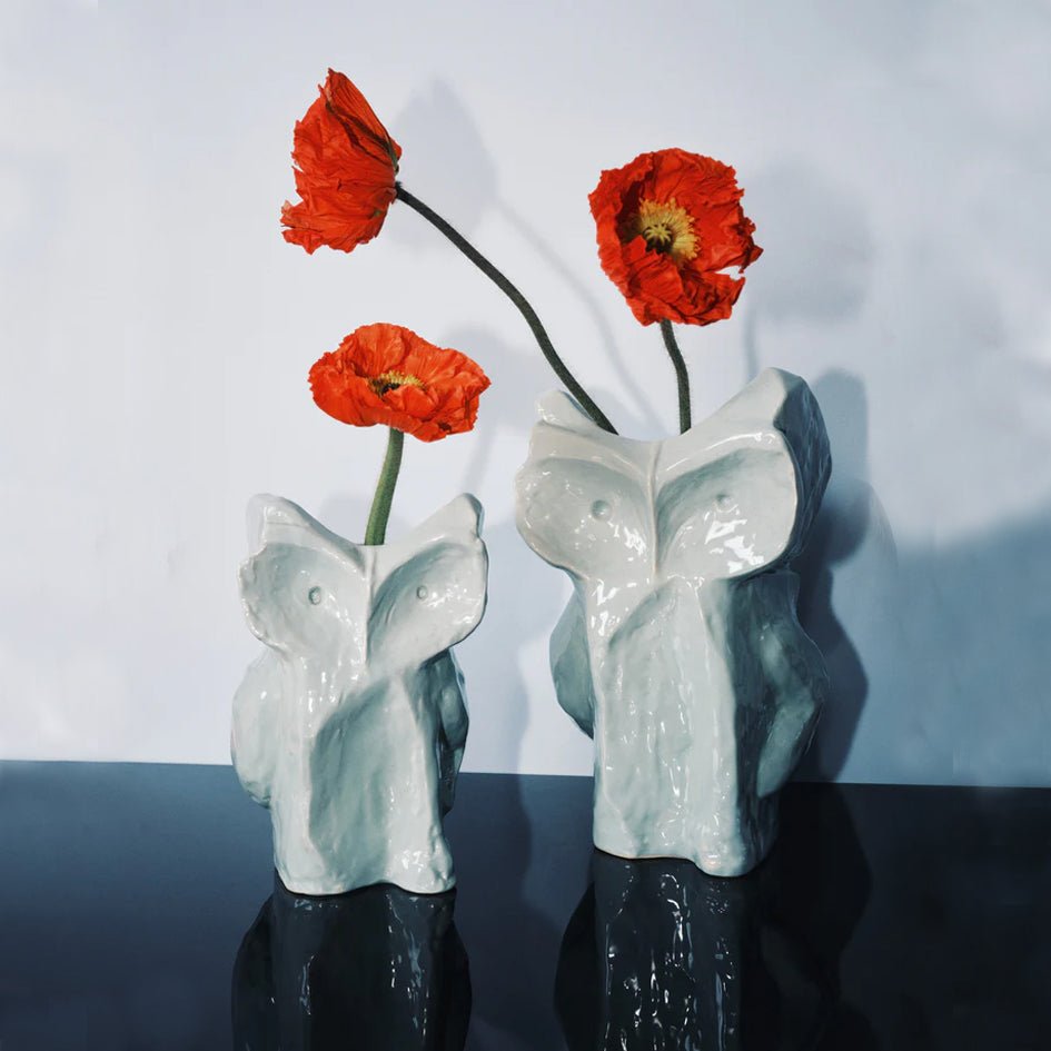 Bloemenvaas Keramiek Uil 'After Midnight' - Marni x SERAX - SuperMatique