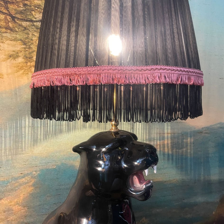 Decoratieve Keramiek Lamp Zwarte Panter - t.i.p. Lights - SuperMatique