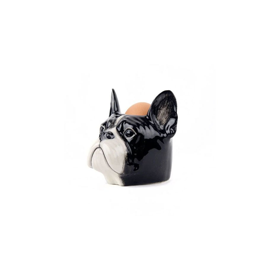 Franse Bulldog Eierdopje - Quail Ceramics - SuperMatique