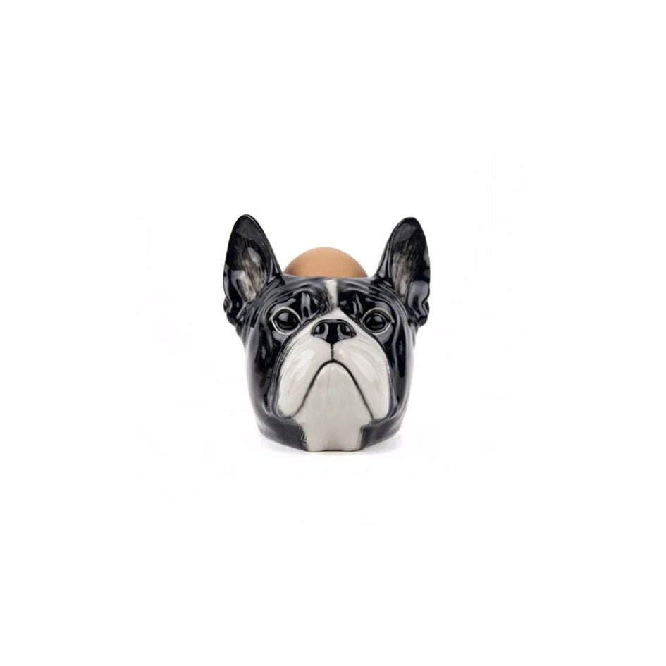 Franse Bulldog Eierdopje - Quail Ceramics - SuperMatique
