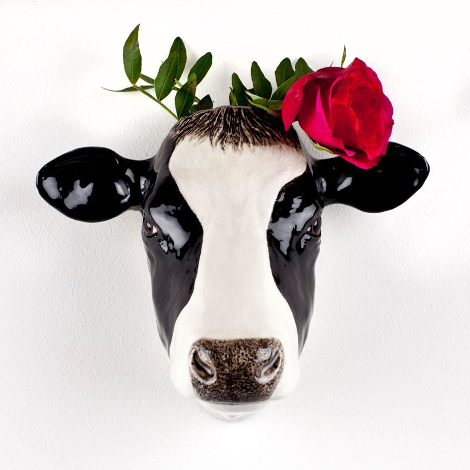 Friese Koe Wandvaas Quail Ceramics - SuperMatique