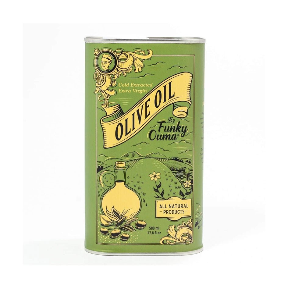 Funky Ouma Olijfolie Blik 500 ml - Funky Ouma - SuperMatique
