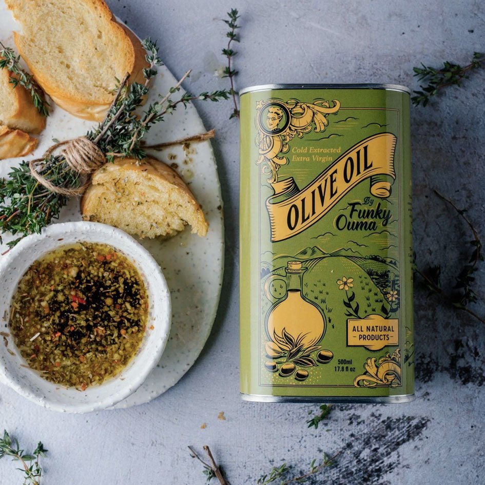Funky Ouma Olijfolie Blik 500 ml - Funky Ouma - SuperMatique