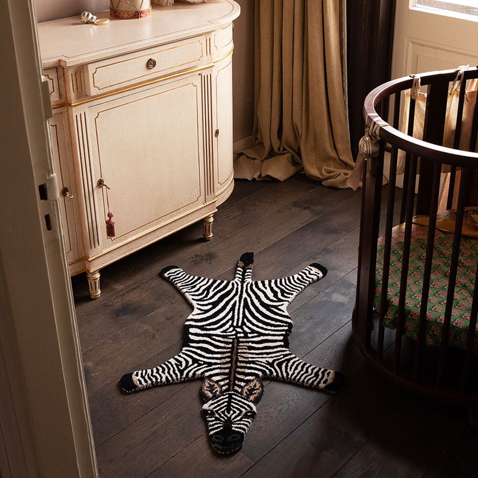 Gestreept Zebra Vloerkleed Klein - Doing Goods - SuperMatique