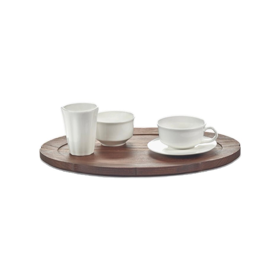 Houten Dienblad Ovaal 'Silhouette Dinnerware' by Sergio Herman - SERAX - SuperMatique