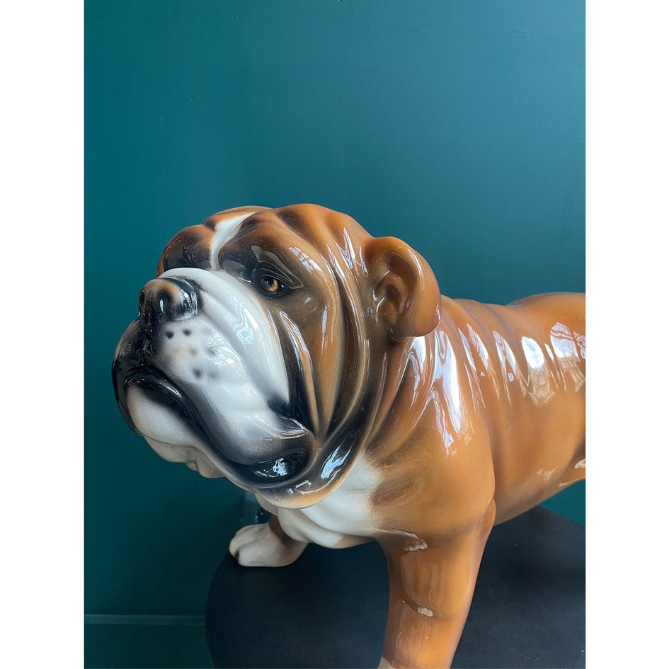 Keramiek Bulldog Beeld (Hoogte 41 cm) - SuperMatique - SuperMatique