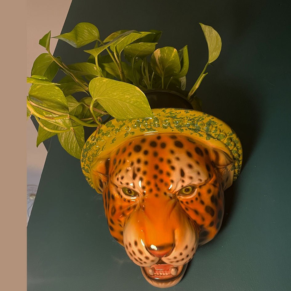 Keramiek Luipaard Wandplank - SuperMatique