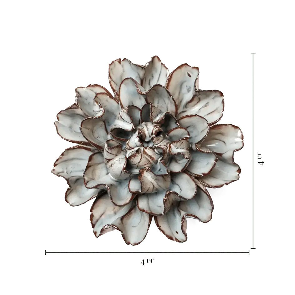 Keramiek Wandobject Grijze Bloem - SuperMatique - SuperMatique