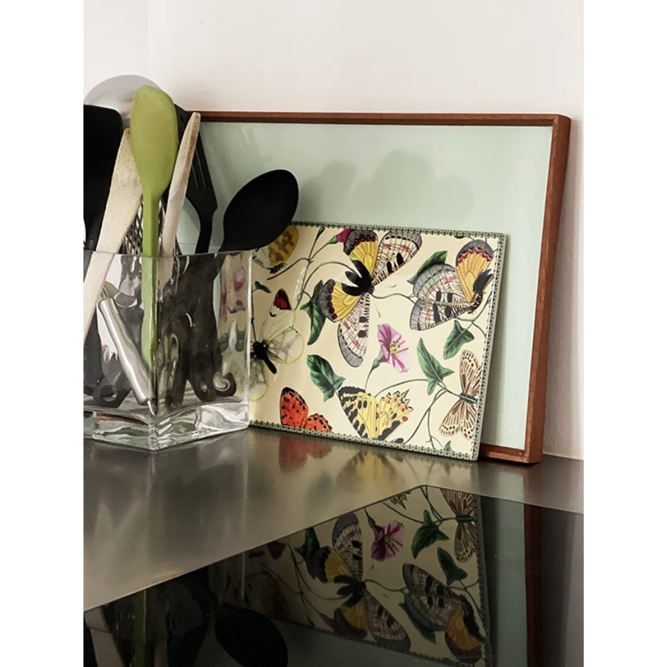 Keramisch Serveerplank Vlinders - Vanilla Fly - SuperMatique