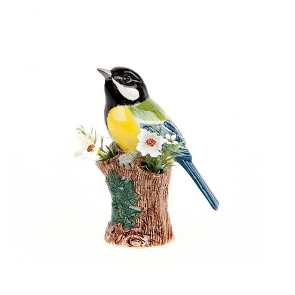 Koolmees Klein Bloemenvaasje - Quail Ceramics - SuperMatique