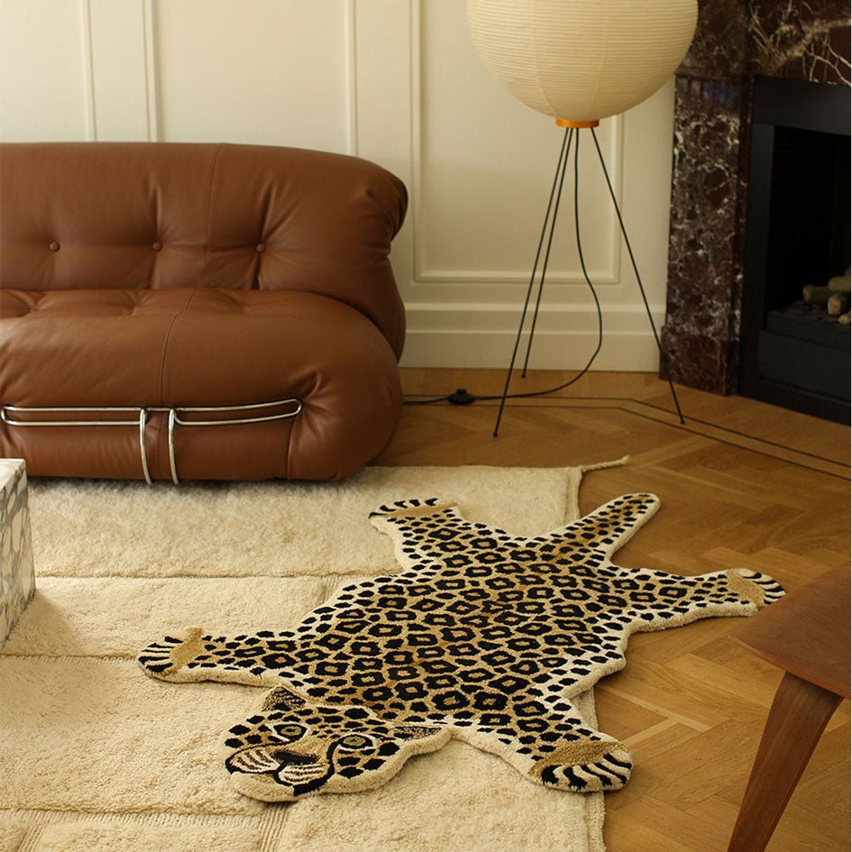 Loony Luipaard Vloerkleed Groot - Doing Goods - SuperMatique