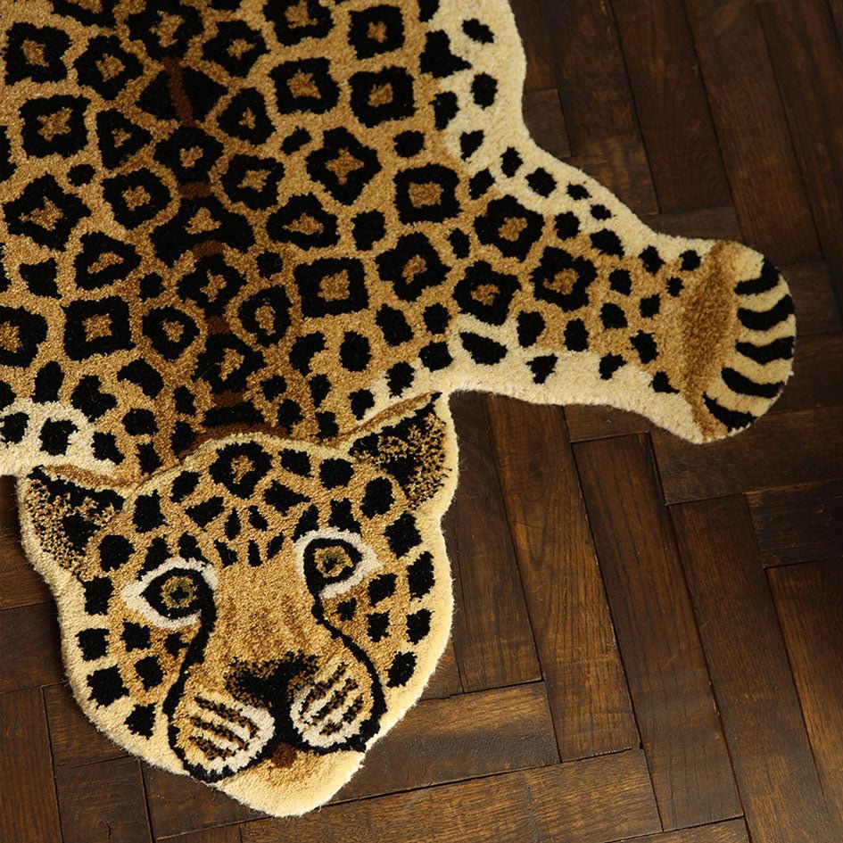 Loony Luipaard Vloerkleed Groot - Doing Goods - SuperMatique