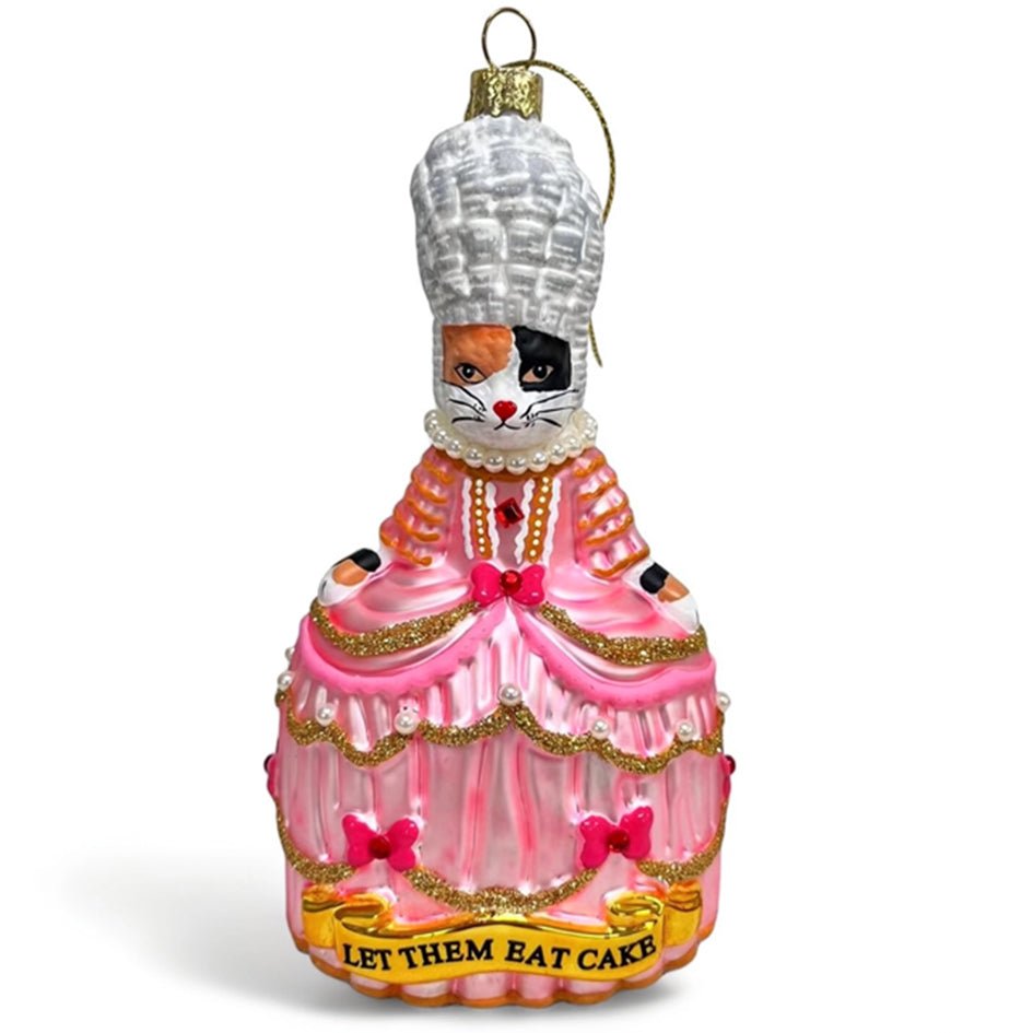 Marie Antoinette Lapjeskat Kerstornament - Naked Decor - SuperMatique