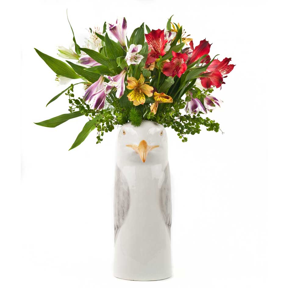 Meeuw Bloemenvaas - Quail Ceramics - SuperMatique