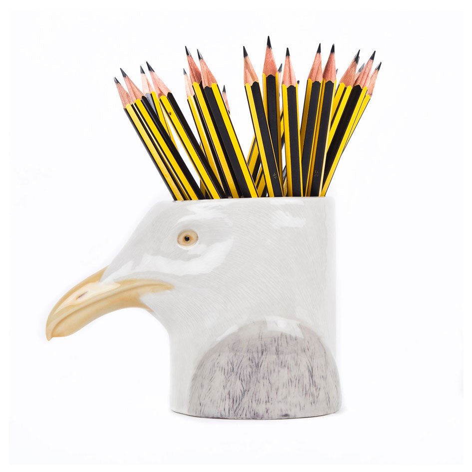 Meeuw Pennenpot - Quail Ceramics - SuperMatique