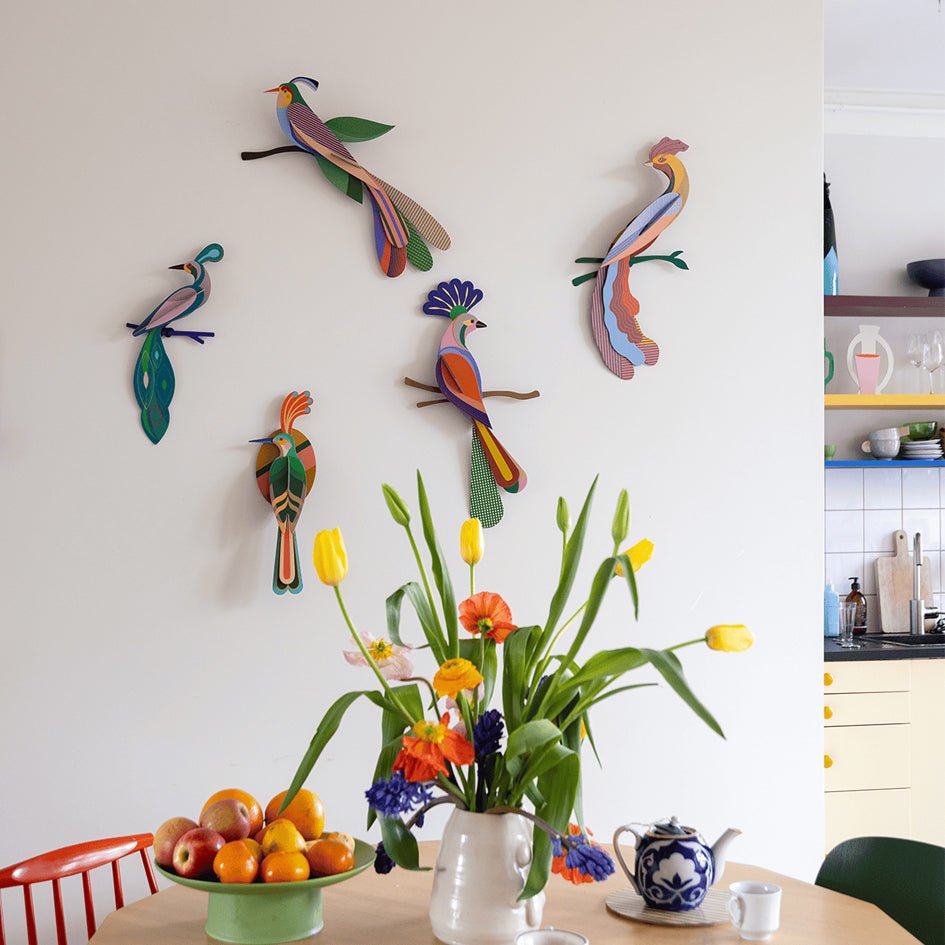 Nias Paradijsvogel Wanddecoratie - Studio ROOF - SuperMatique