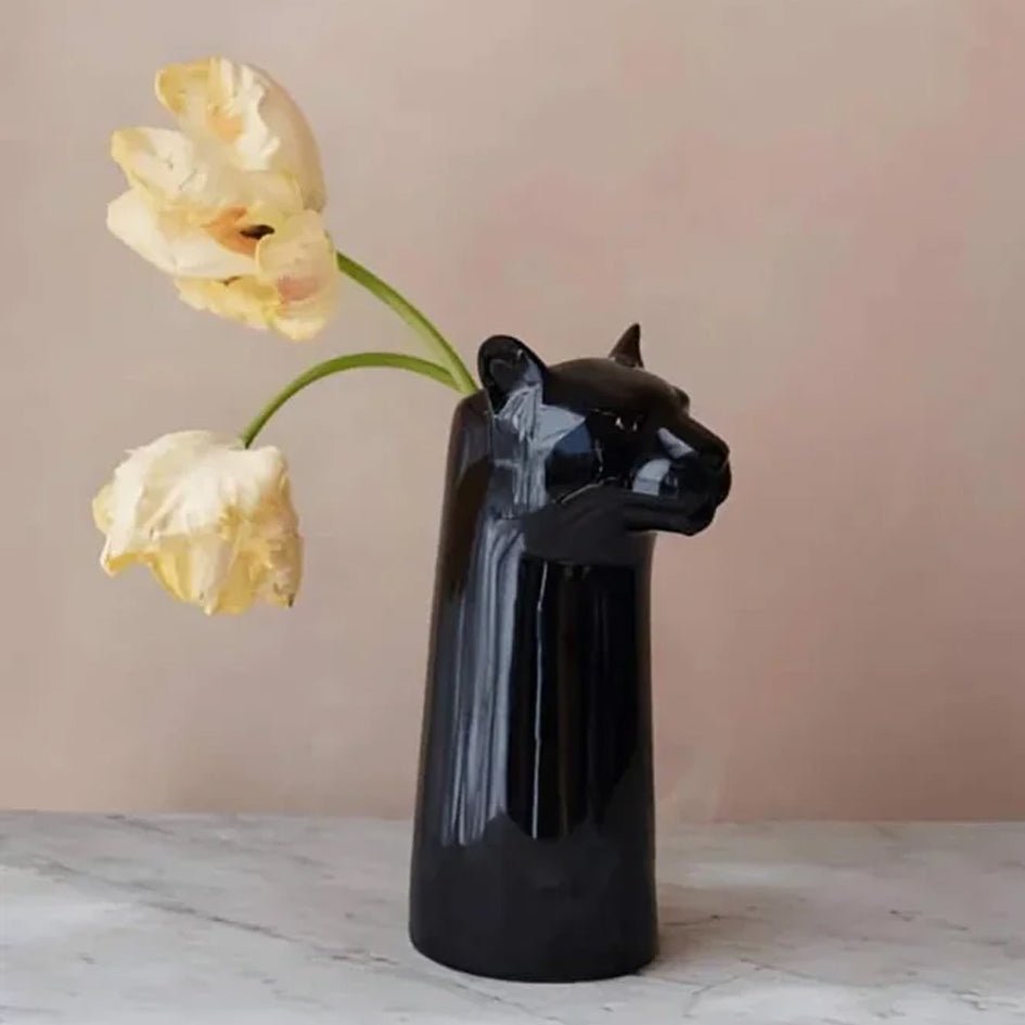 Panter Bloemenvaas - Quail Ceramics - SuperMatique