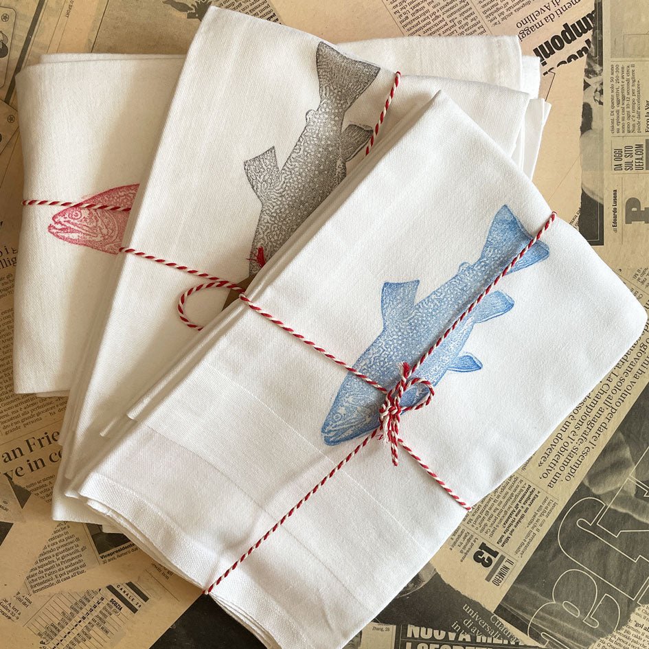 Servetten Set Vis - EGGY - SuperMatique