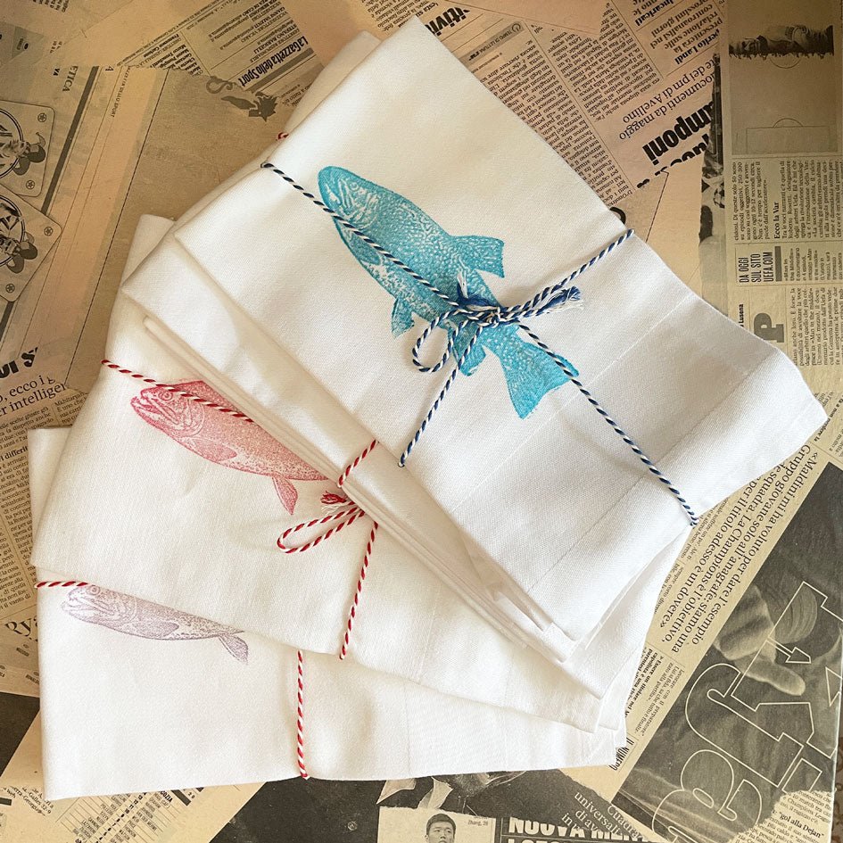 Servetten Set Vis - EGGY - SuperMatique