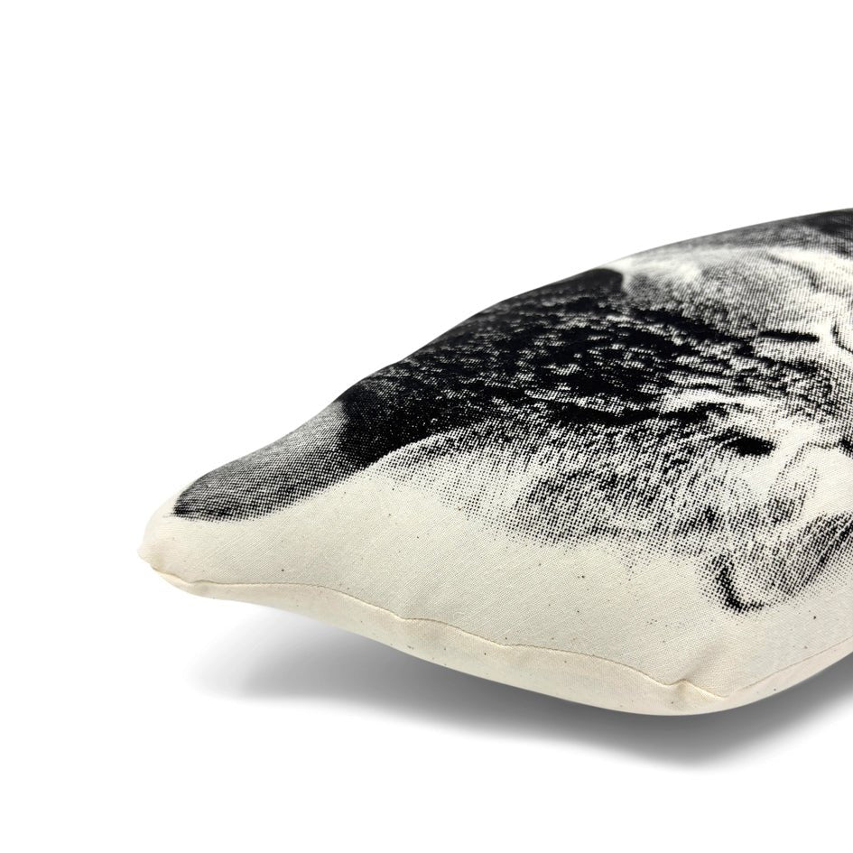 Slapende Cyperse Gestreepte Kat Sierkussen - Broderpress - SuperMatique