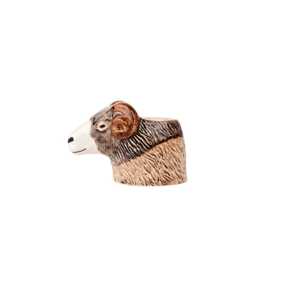 Swaledale Ram Eierdopje - Quail Ceramics - SuperMatique