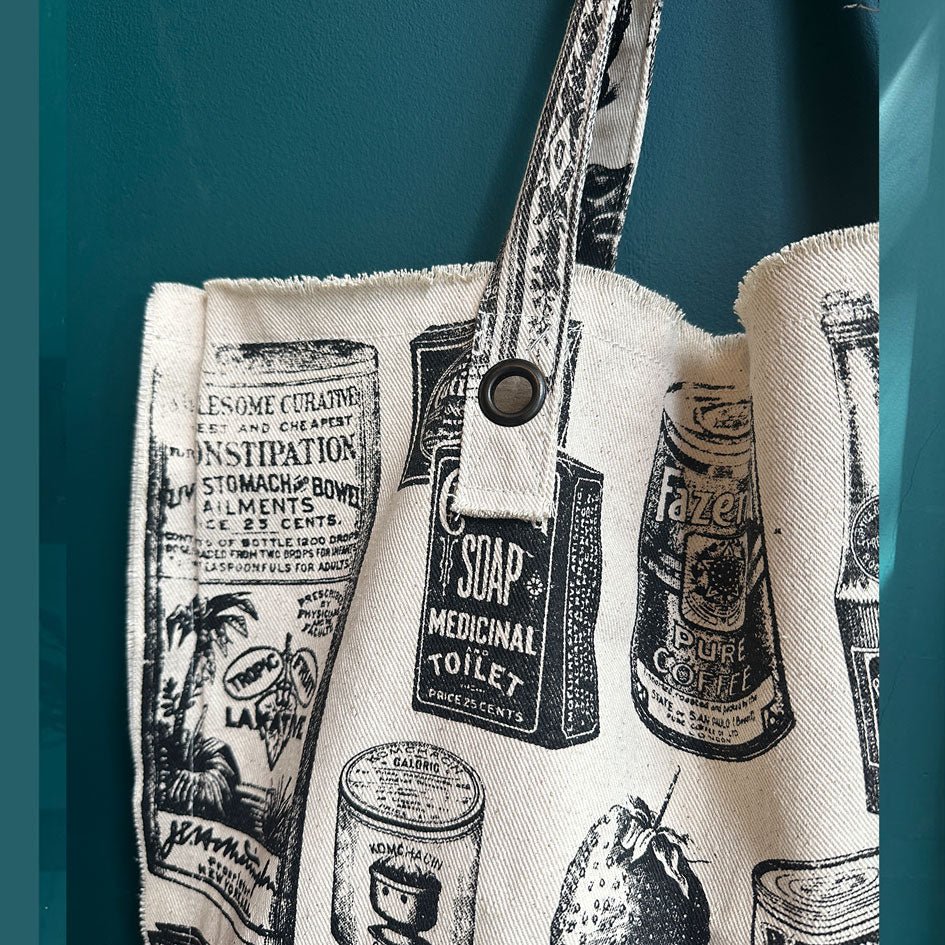 Tote Bag XL Boodschappen - EGGY - SuperMatique