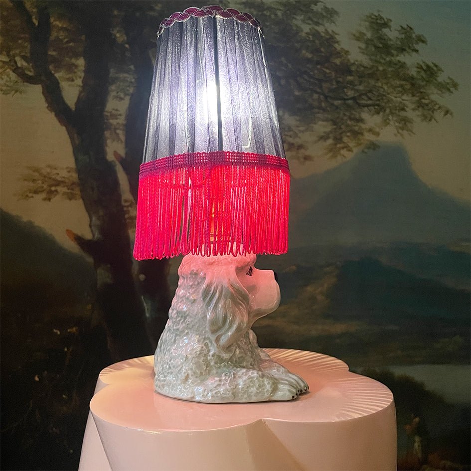 Vintage Decoratieve Keramiek Lamp Cocker Spaniel - t.i.p. Lights - SuperMatique