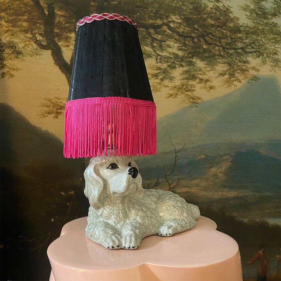 Vintage Decoratieve Keramiek Lamp Cocker Spaniel - t.i.p. Lights - SuperMatique