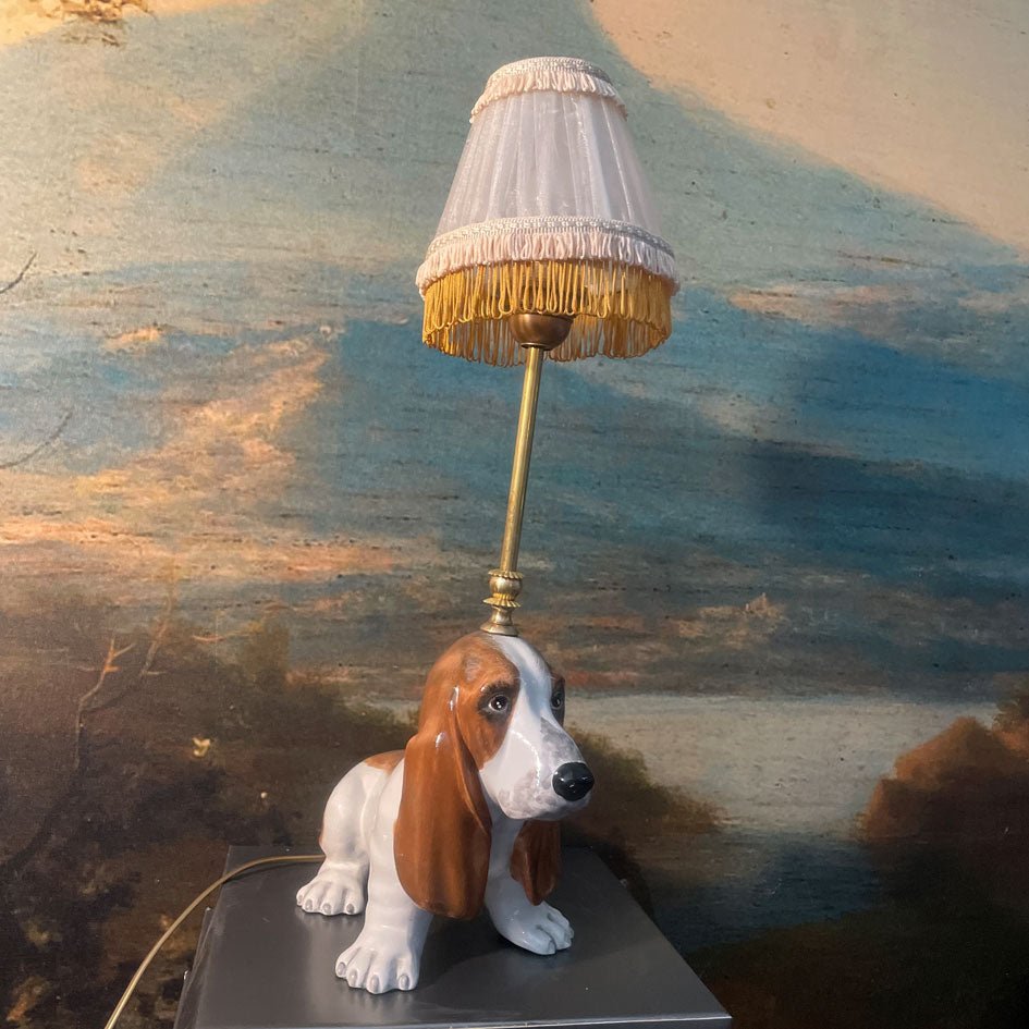 Vintage Decoratieve Lamp Basset Puppy - t.i.p. Lights - SuperMatique