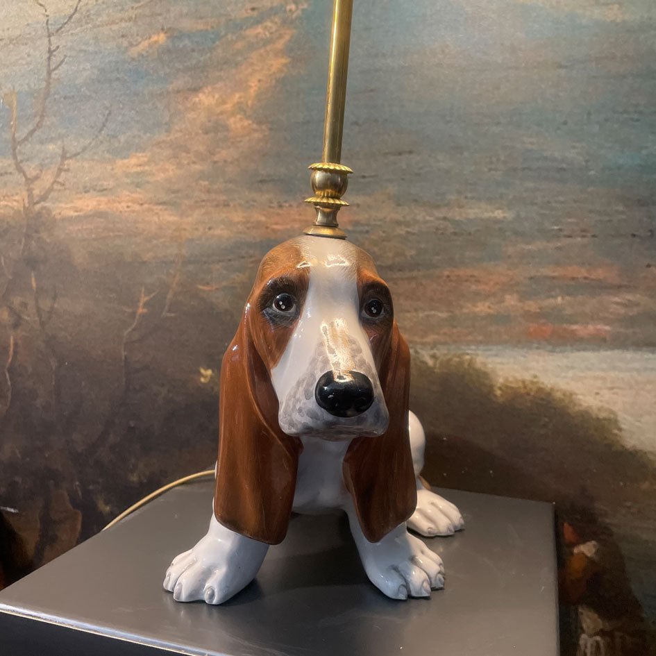 Vintage Decoratieve Lamp Basset Puppy - t.i.p. Lights - SuperMatique
