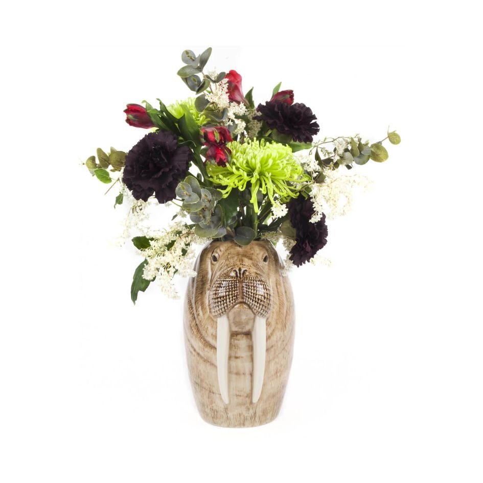 Walrus Bloemenvaas Quail Ceramics - SuperMatique