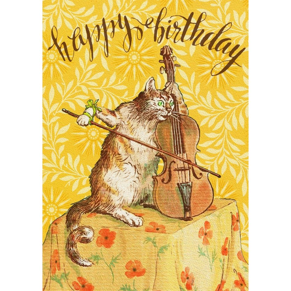 Wenskaart 'Hey Diddle Diddle' Happy Birthday - Madame Treacle - SuperMatique