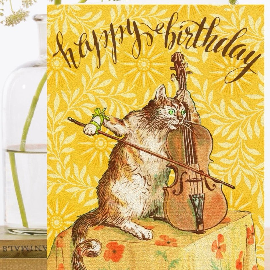 Wenskaart 'Hey Diddle Diddle' Happy Birthday - Madame Treacle - SuperMatique