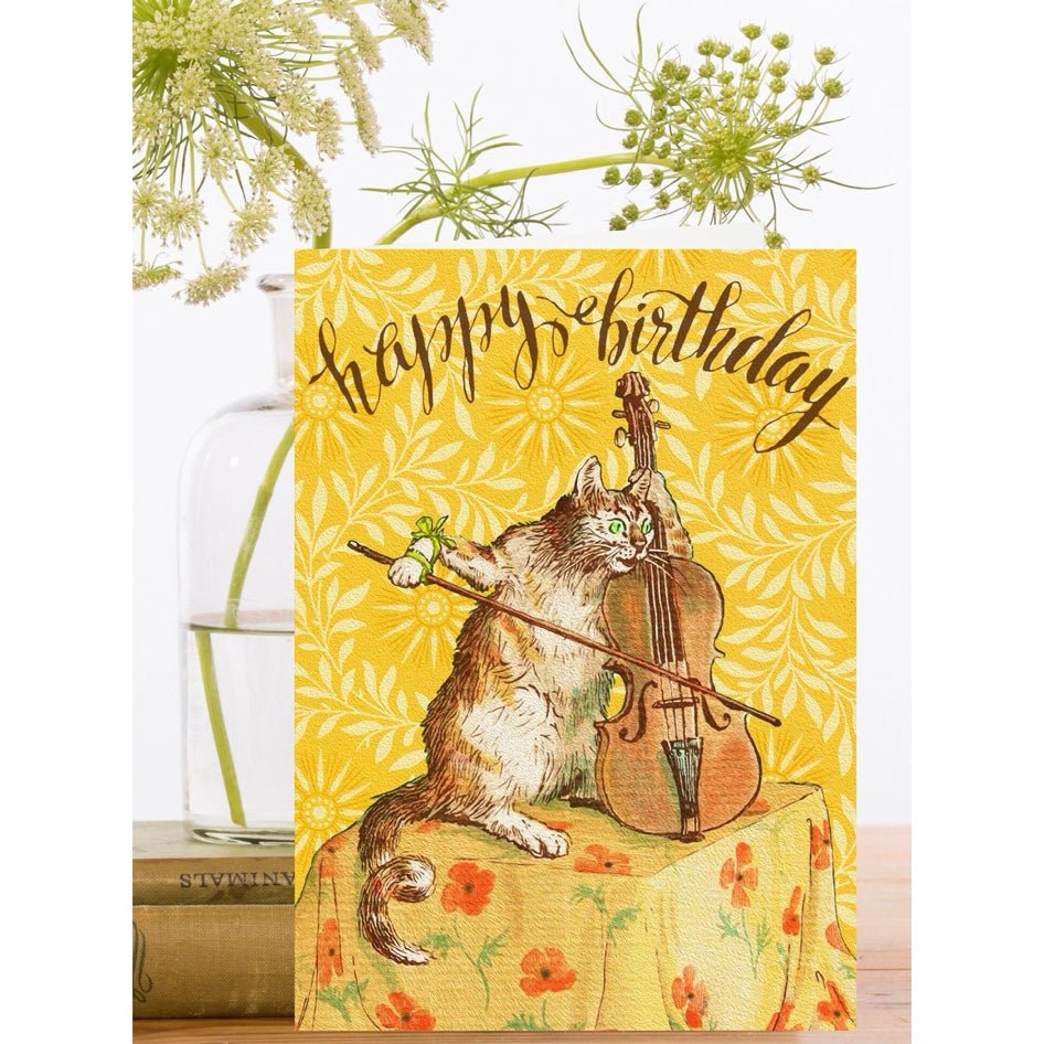 Wenskaart 'Hey Diddle Diddle' Happy Birthday - Madame Treacle - SuperMatique
