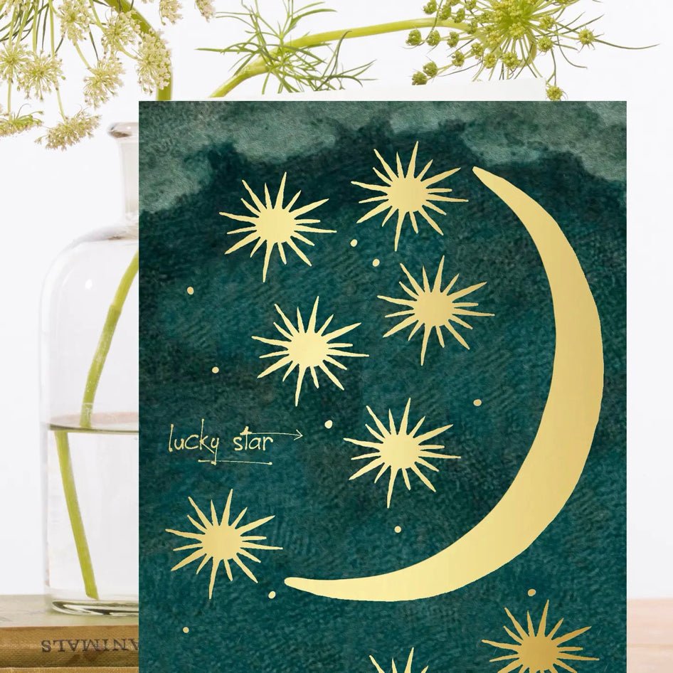 Wenskaart 'Lucky Star' - Madame Treacle - SuperMatique