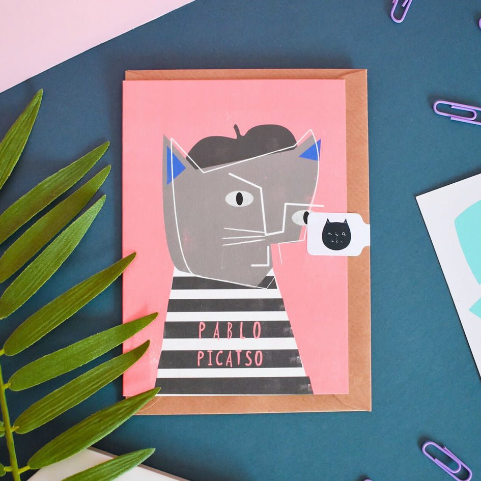 Wenskaart Pablo Picatso - Niaski - SuperMatique
