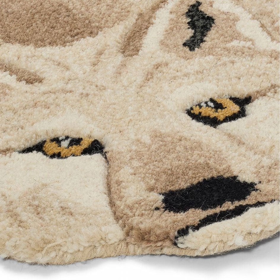 Woozy Wolf Vloerkleed Groot - Doing Goods - SuperMatique