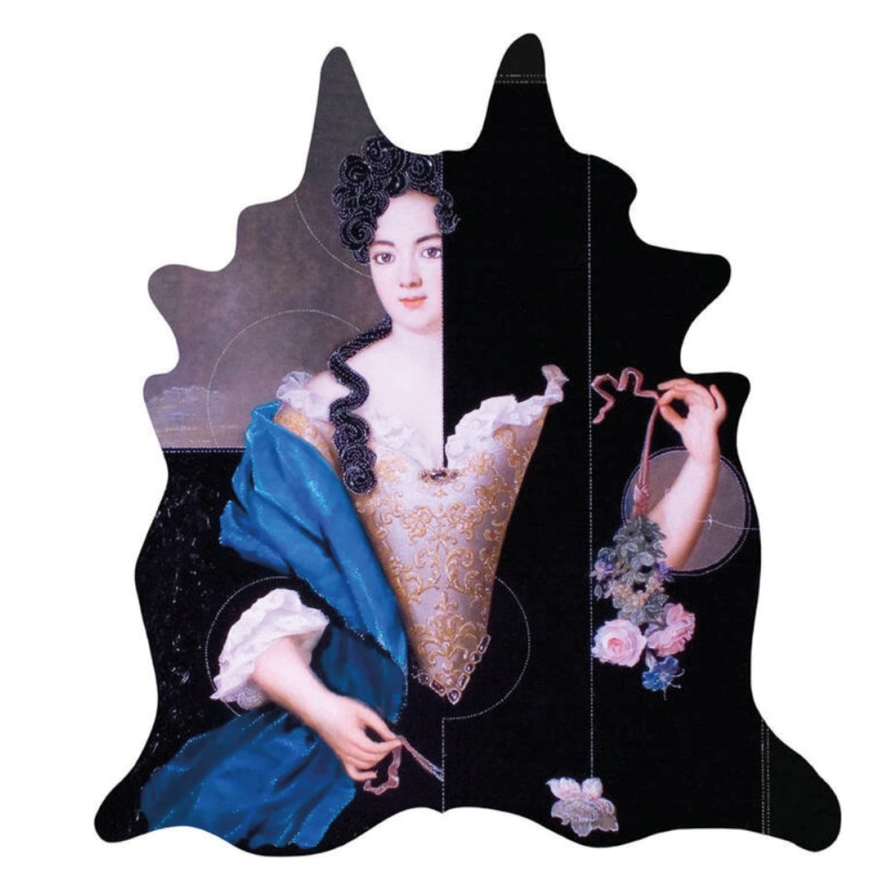 Annabelle Cowhide Vloerkleed - SuperMatique