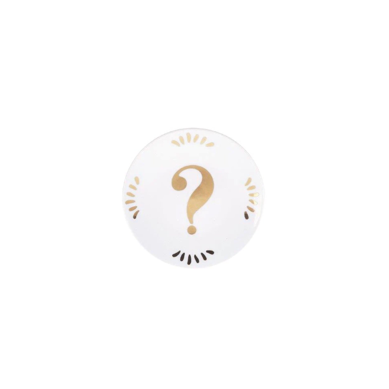 Bitossi Home Bordje vraagteken - SuperMatique