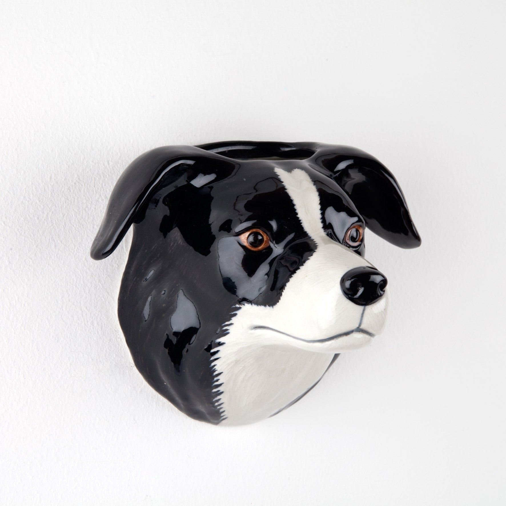 Border Collie Hond wandvaas Quail Ceramics - SuperMatique