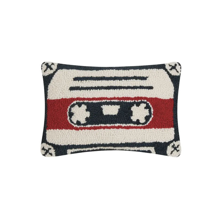 Cassette handgeknoopt kussen - SuperMatique