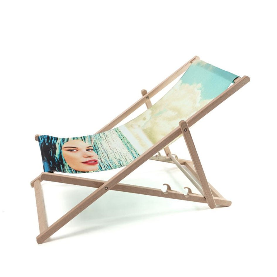 Deck chair Ligstoel Girl in the Sea Seletti - SuperMatique