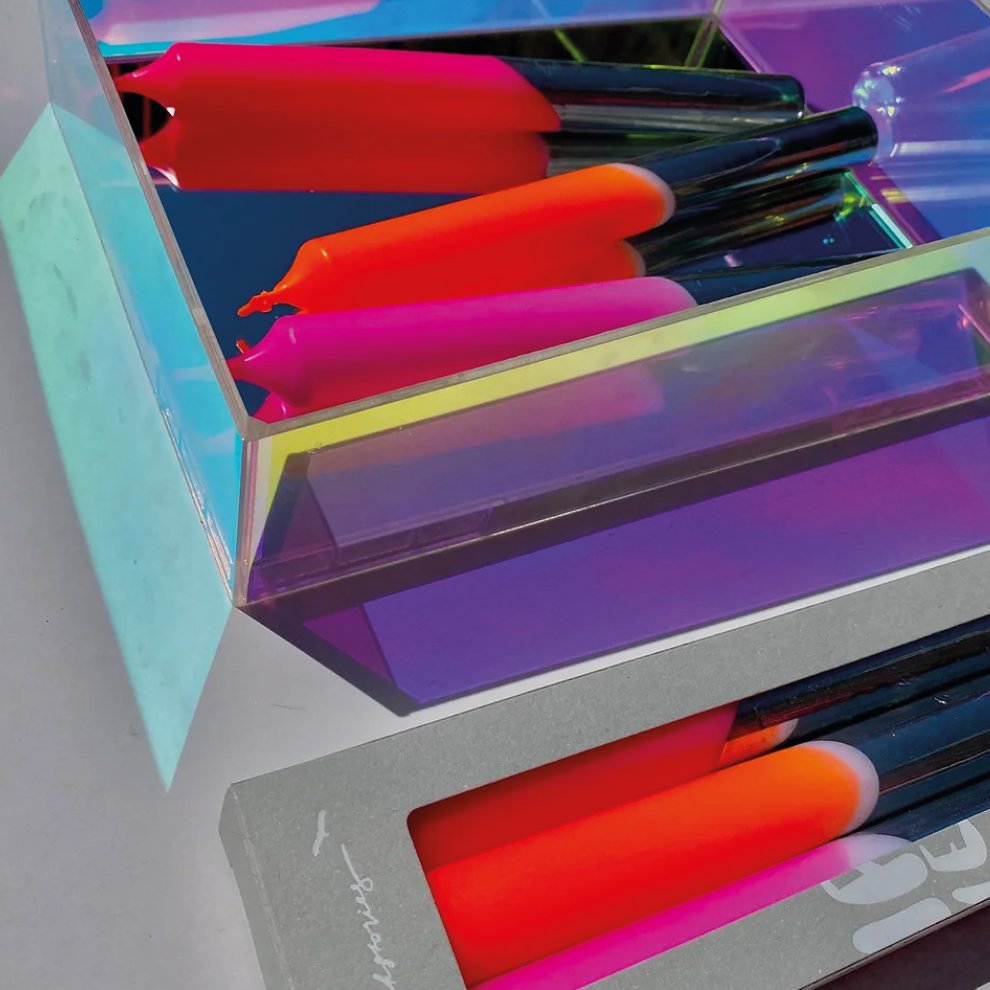 Dip Dye POP Girl on fire Kaarsen - SuperMatique