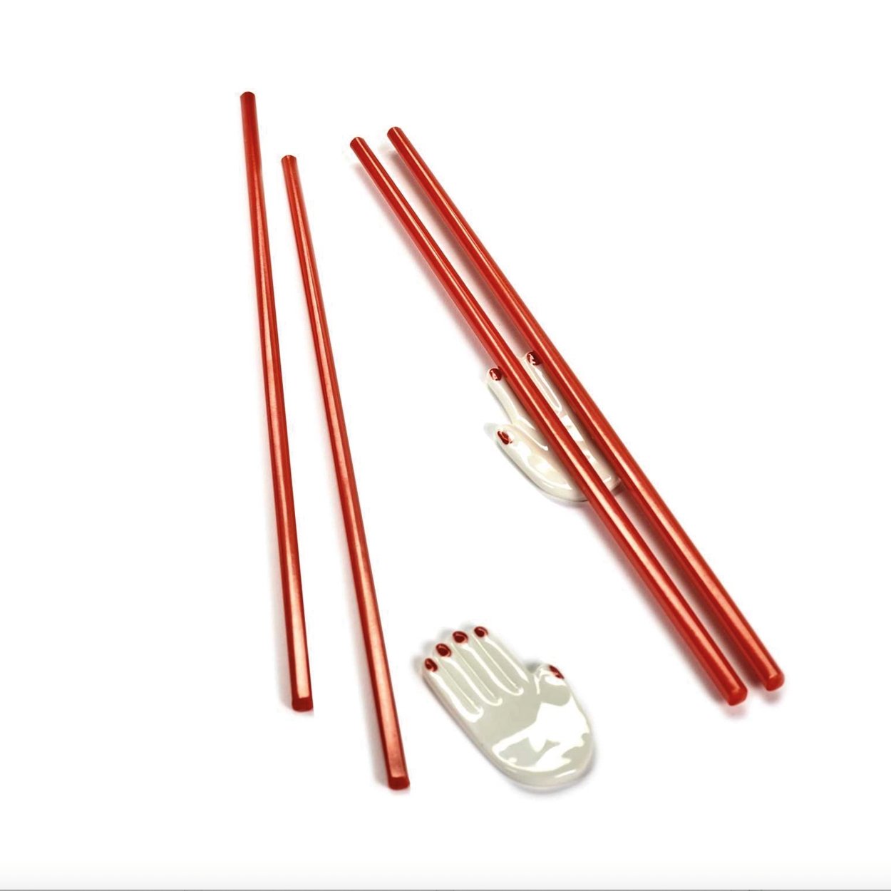 EETSTOKHOUDERS INCL. EETSTOKJES TABLE NOMADE - SuperMatique