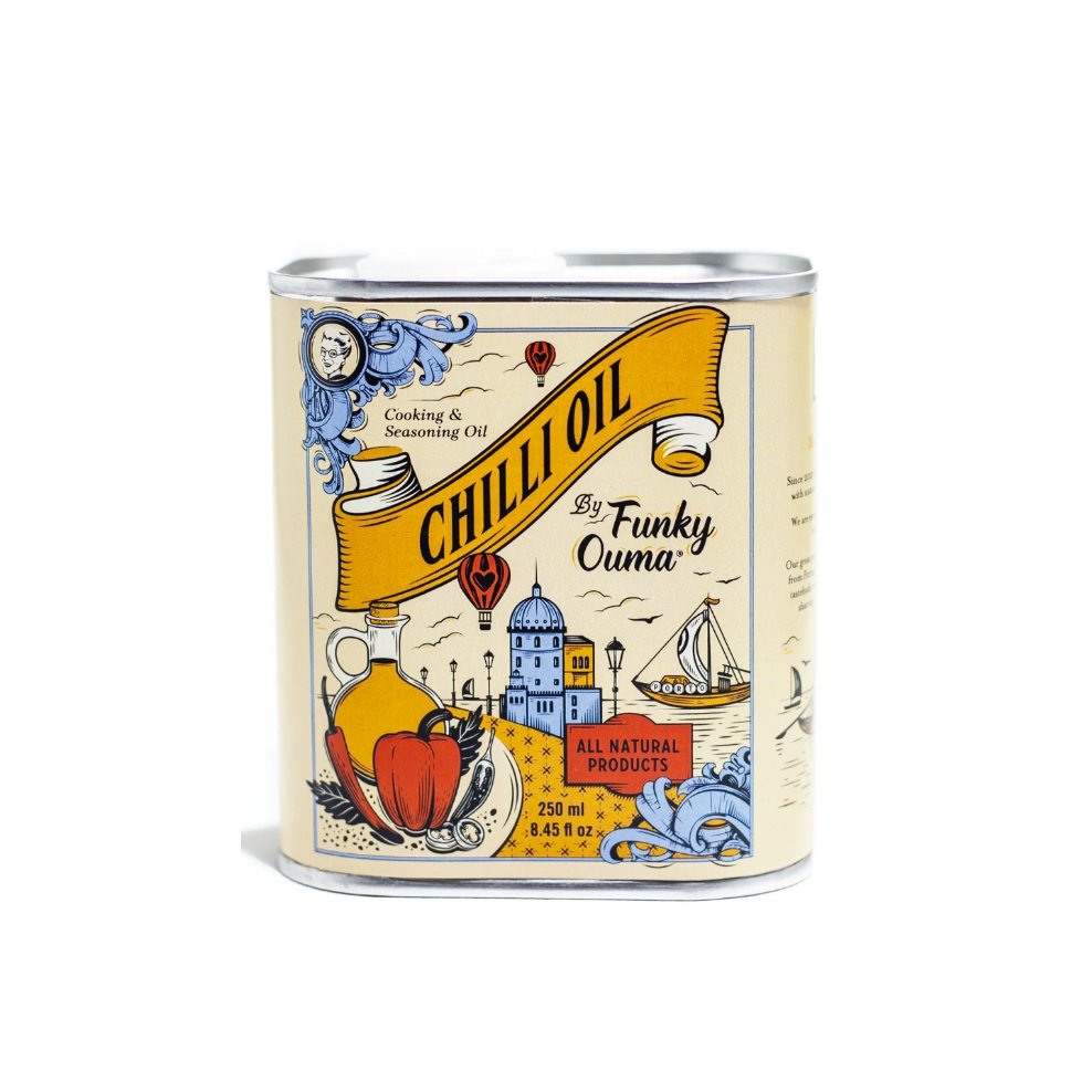 Funky Ouma Chilli olie Kruidblik - SuperMatique