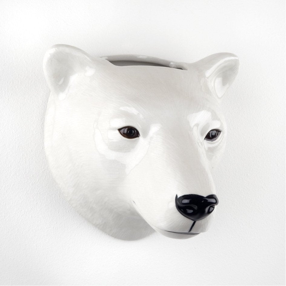 Ijsbeer wandvaas Quail Ceramics - SuperMatique