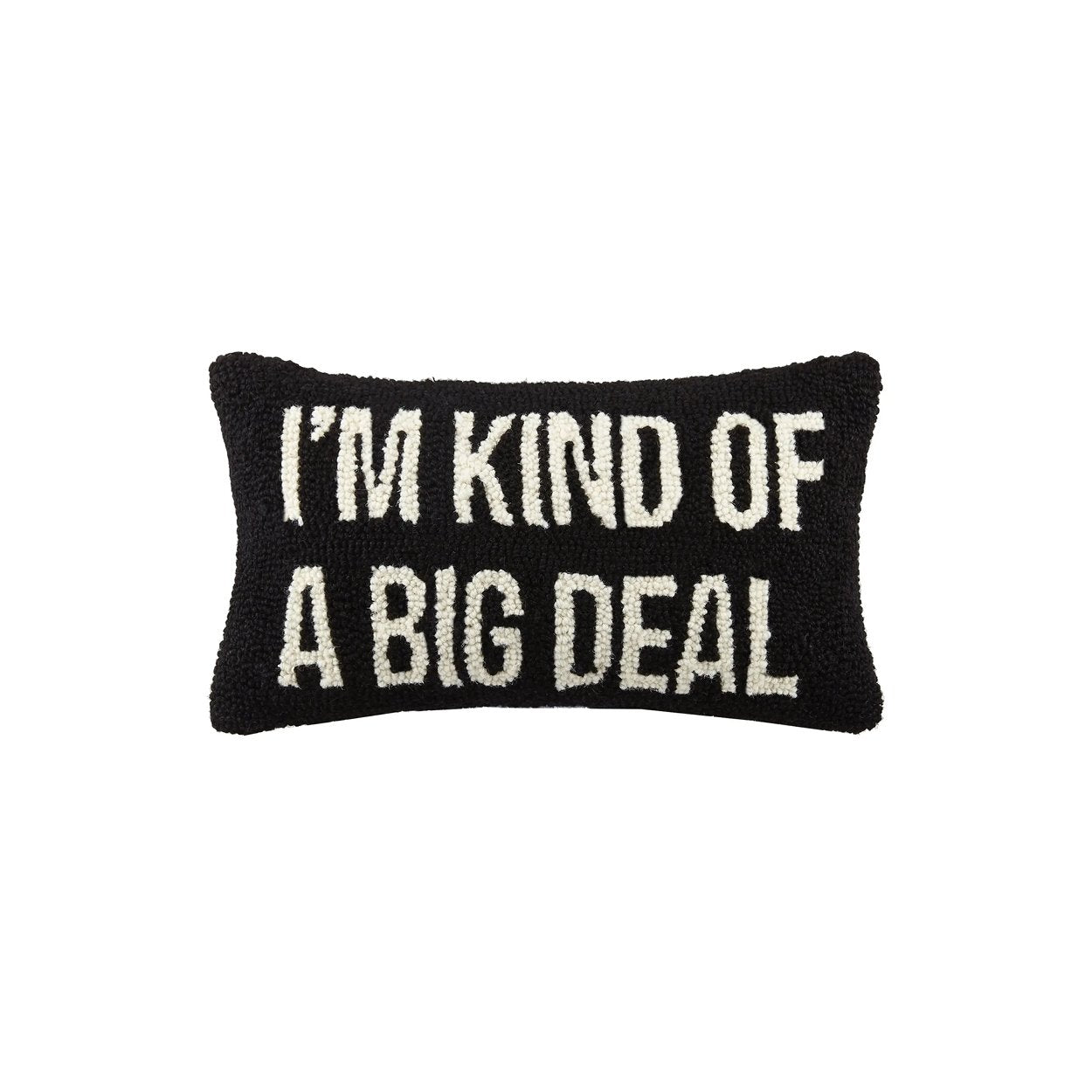 I'm kind of a big deal handgeknoopt kussen - SuperMatique