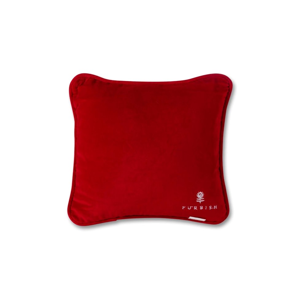 Love is love handgeborduurd kussen - SuperMatique